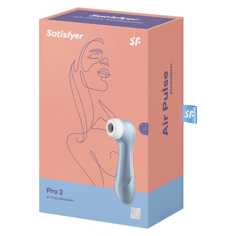 Satisfyer Pro 2 Generacija 2 plavi vodootporni vibrator za klitoris
