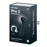 Satisfyer Pro 2 Generacija 3 sa Liquid Air tehnologijom - crni