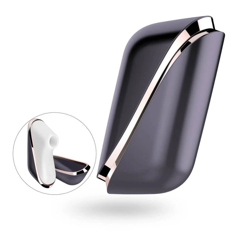 Satisfyer Pro Traveler - Vodootporni vibrator sa magnetnim poklopcem, 8,5 cm, bijeli
