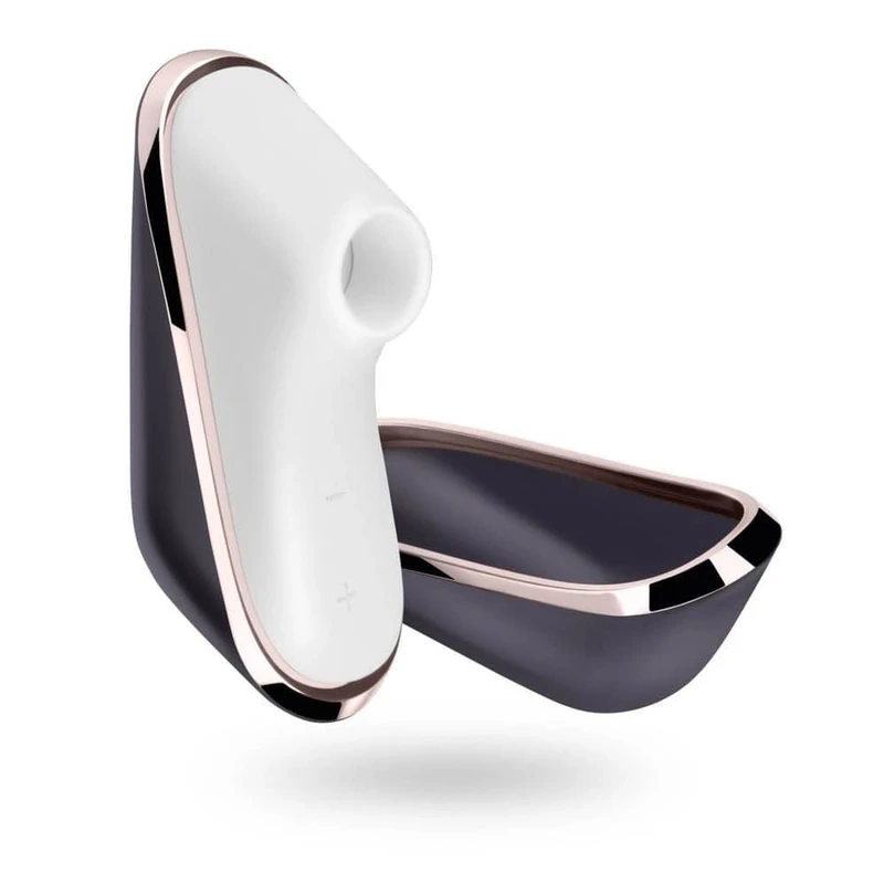 Satisfyer Pro Traveler - Vodootporni vibrator sa magnetnim poklopcem, 8,5 cm, bijeli
