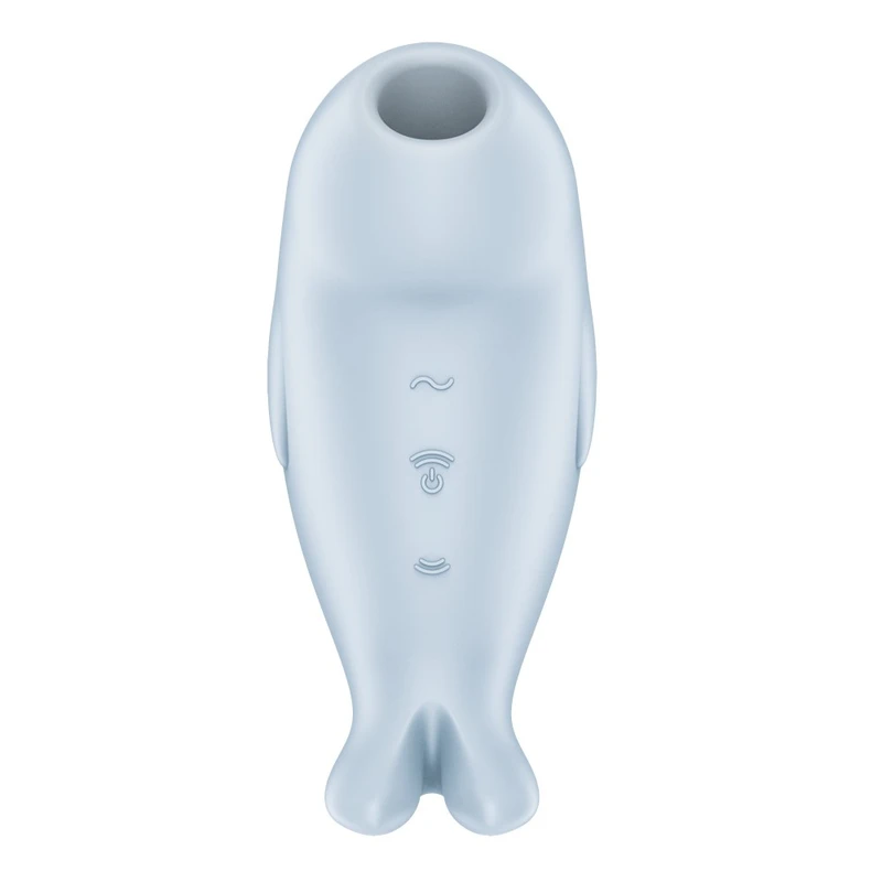Satisfyer Seal You Soon - Plavi vibrator sa zračnim talasima i vibracijom 