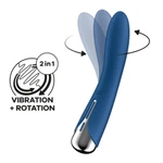 Satisfyer Spinning Vibe 1 plavi rotirajući vibrator za G tačku