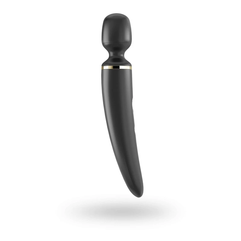 Satisfyer Wand-er Woman – Crna/Zlatna Vodootporna Masažer 34cm