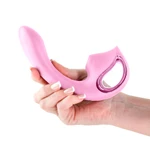 Seduction - Kaia - Roze vibrator sa stimulansom klitorisa i G tačke - Vodootporan