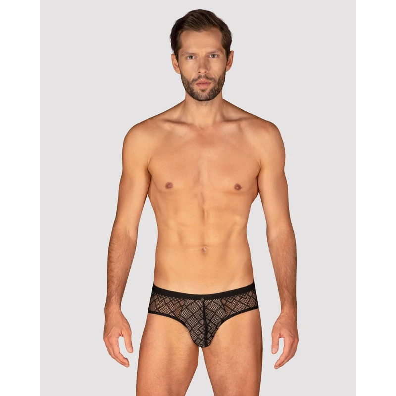 Severio jockstrap L/XL - crni - Obsessive