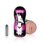 Sex In A Can - Vibrirajući Tunel za Vagine 16cm - Lovetoy