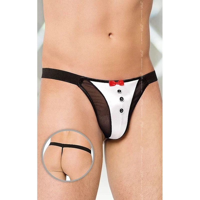 Softline muške gaće Tanga 4433 bijele boje