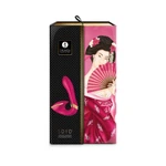SOYO™ RASPBERRY - klitoralni vibrator sa dvostrukim motorima, 17cm, bordo, vodootporan