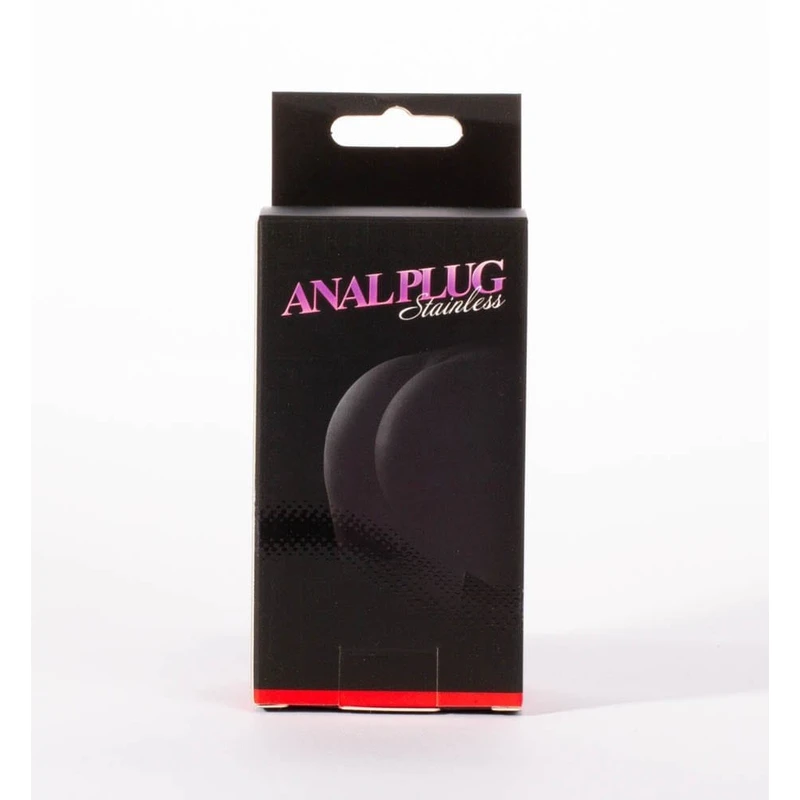 Srebrni analni čep Mistress - 7cm, vodootporan, uniseks