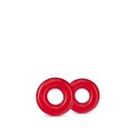 Stay Hard Donut Rings Oversized Crveni