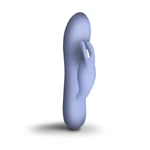 Sugar Boo Blissful Boo Rabbit Vibrator, vodootporni, plavi, 10 funkcija