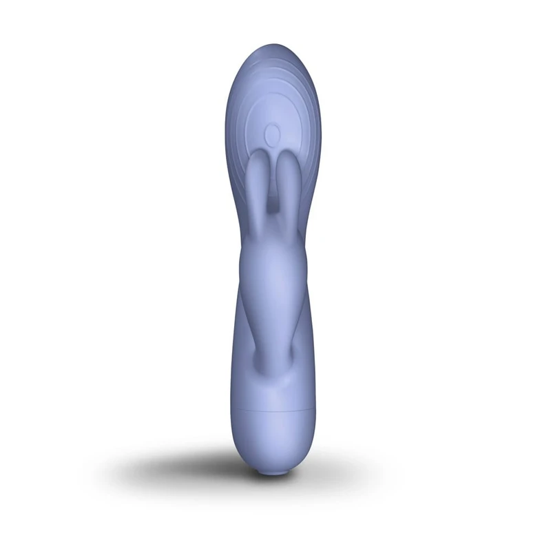 Sugar Boo Blissful Boo Rabbit Vibrator, vodootporni, plavi, 10 funkcija
