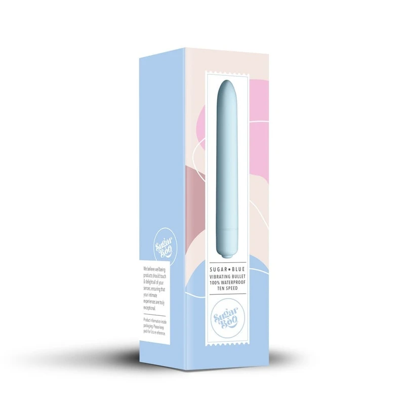 Sugar Boo - Plavi vibrator sa 10 vibracija