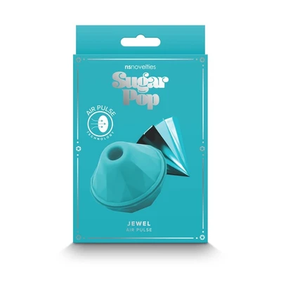 Sugar Pop - Jewel - Plavi vibrator sa 7 uzoraka sušenja, vodootporan - Sexy Shop