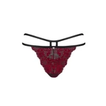 Sugestina crne i bordo gaćice L/XL Obsessive