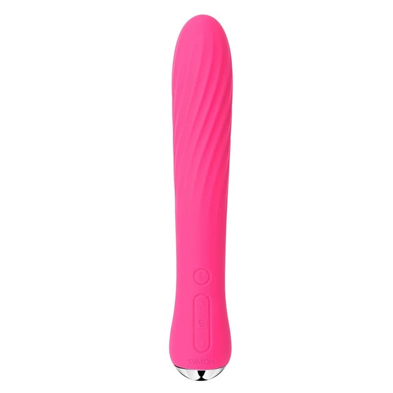 SVAKOM ANYA Grejni G-tačka i Klitoralni Vibrator crvene boje