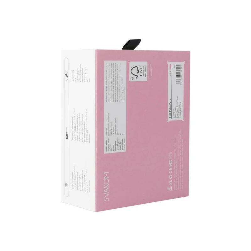 Svakom Pulse Pure Roze Vaginalni Stimulator
