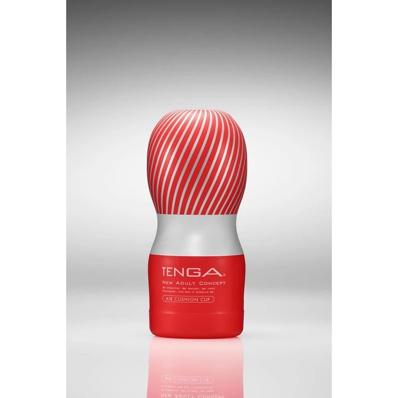 TENGA AIR FLOW CUP - Crvena/Bijela, Vodootporni, 15,5cm