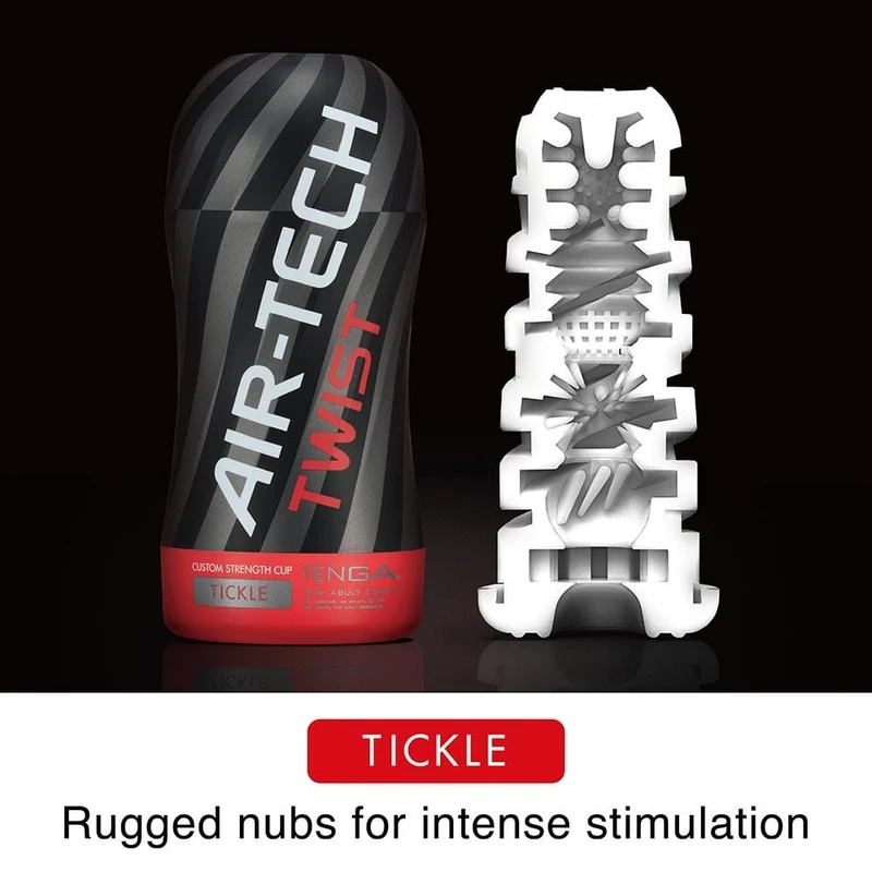 Tenga Air Tech Twist Tickle - Prilagodljiva masturbatorska čaša