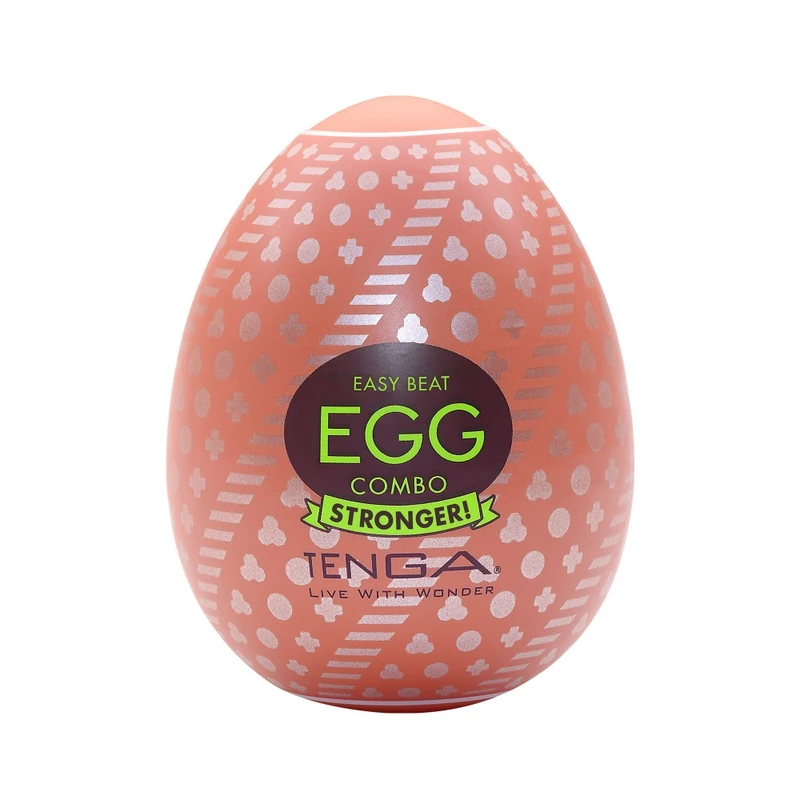 TENGA EGG COMBO - Vodootporni gelasti stimulator 7cm