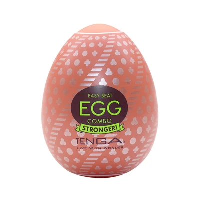 TENGA EGG COMBO - Vodootporni gelasti stimulator 7cm - Sexy Shop