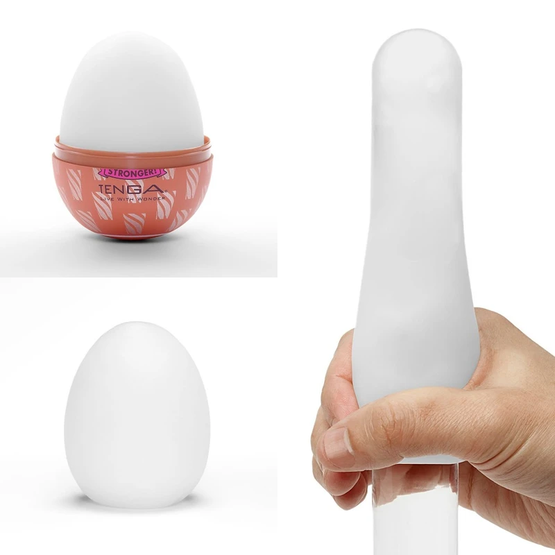 TENGA EGG CONE - Prozirna Vodootporna Igračka za Odrasle