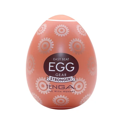 Tenga EGG GEAR - Vodootporna igračka za odrasle 7cm - Sexy Shop