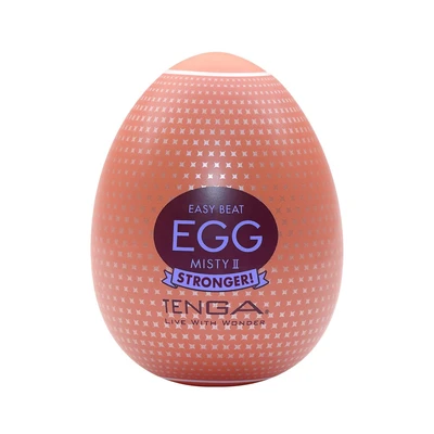 TENGA EGG MISTY II - Vodootpornik prozirni stimulator za uzbudljive trenutke - Sexy Shop