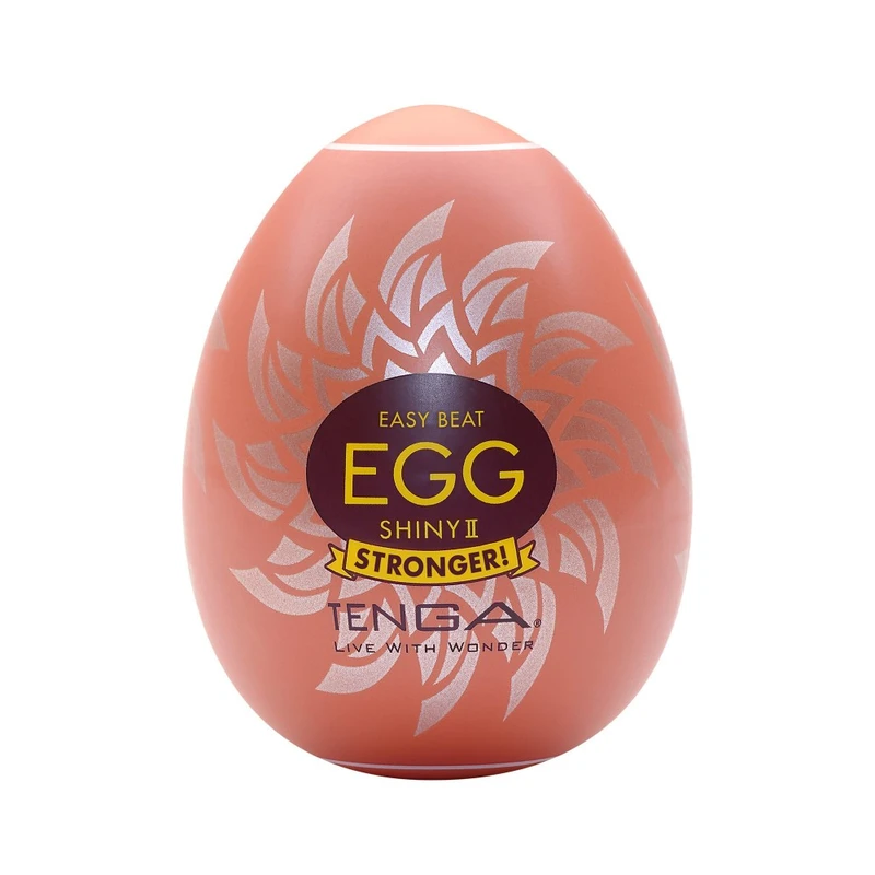TENGA EGG SHINY II - Prozirni vodootporni stimulans za užitak 7cm