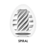 TENGA EGG SPIRAL – Vodootporna igračka za odrasle 7cm