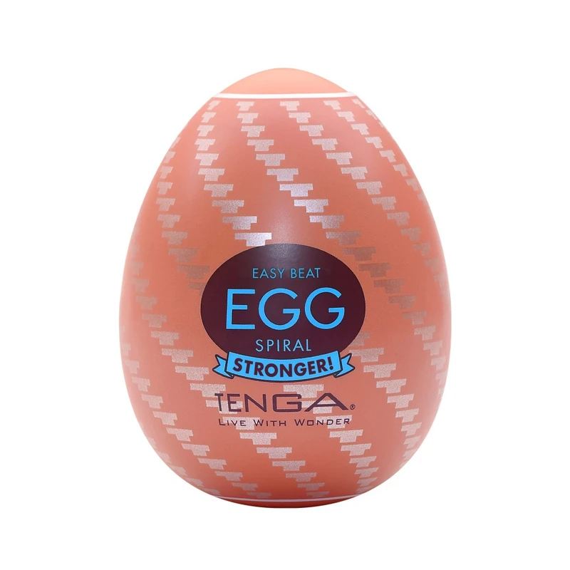TENGA EGG SPIRAL – Vodootporna igračka za odrasle 7cm