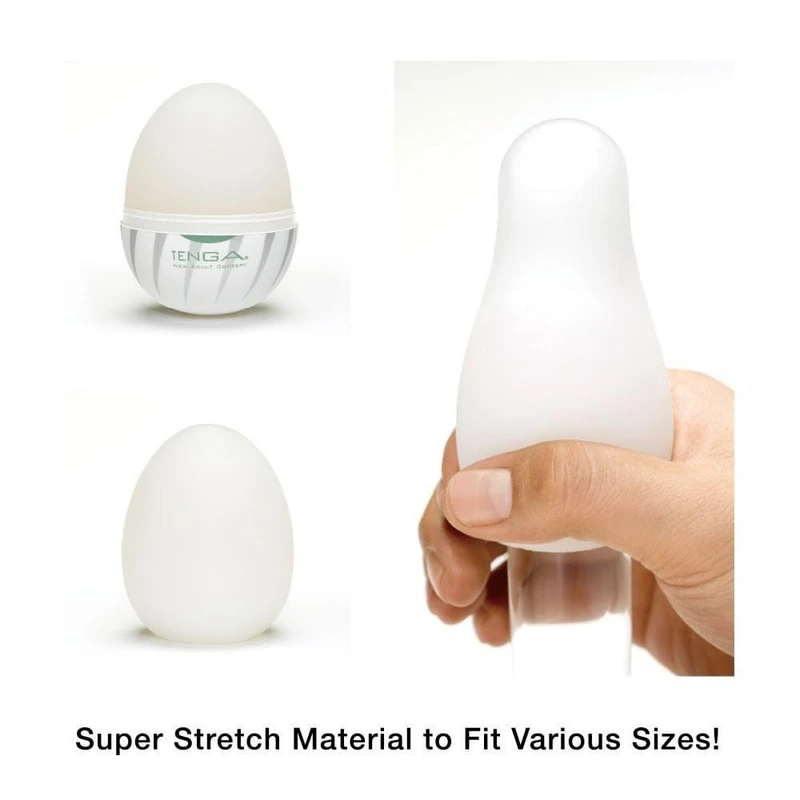 TENGA EGG Thunder - Vodootporna stimulirajuća igračka za odrasle, 7cm