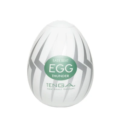 TENGA EGG Thunder - Vodootporna stimulirajuća igračka za odrasle, 7cm - Sexy Shop