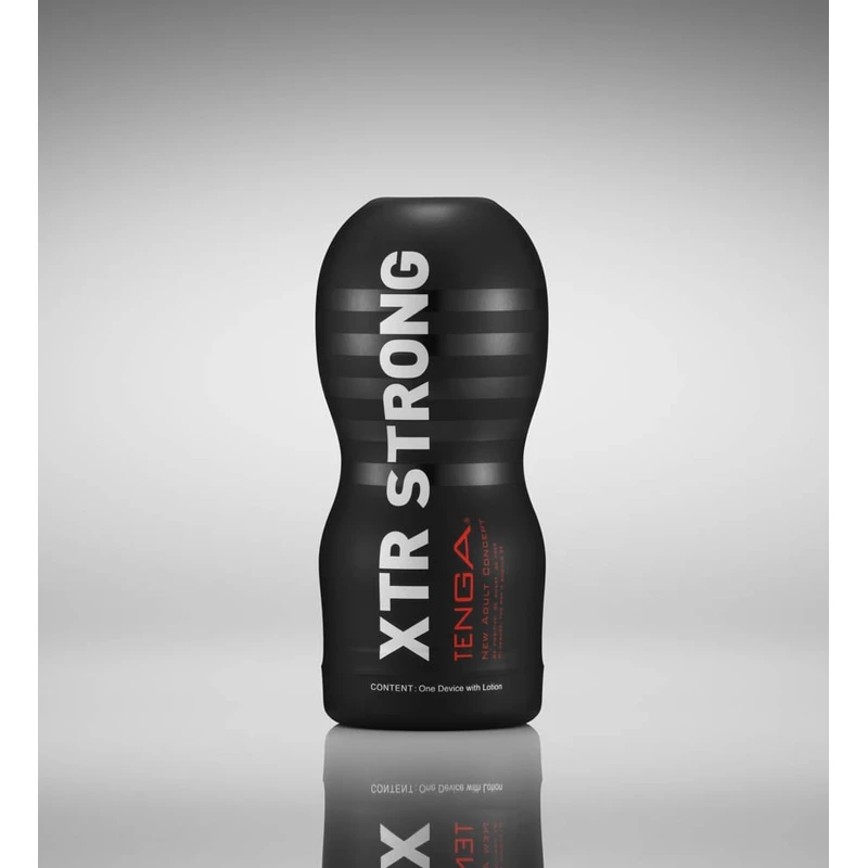TENGA ORIGINAL VACUUM CUP EXTRA STRONG 15,5cm crni vodootporni