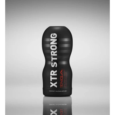 TENGA ORIGINAL VACUUM CUP EXTRA STRONG 15,5cm crni vodootporni - Sexy Shop