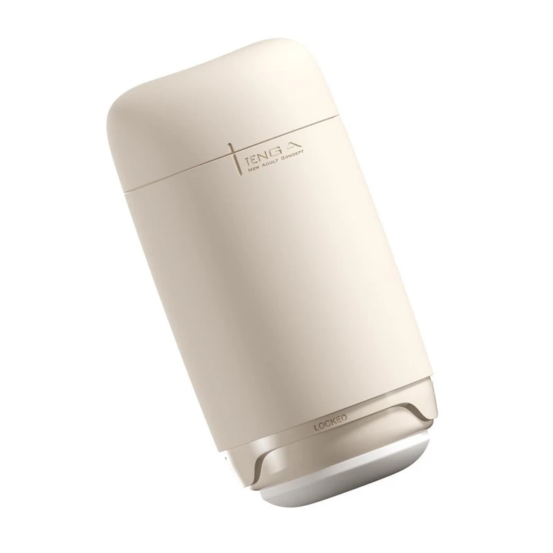 TENGA PUFFY LATTE BRAON - Vodootporni Spužvasti Stimulans 18,5cm