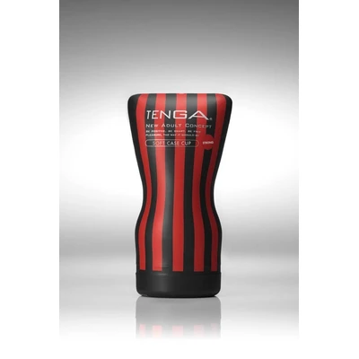Tenga Squeeze Tube Cup Hard - Crni/Rozni Vodootporni Igračka za Odrasle - Sexy Shop