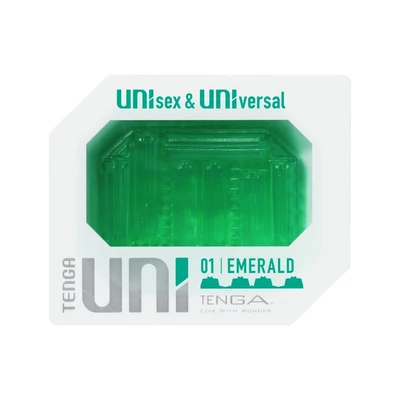 TENGA UNI EMERALD – Uniseks stimulativna igračka za uživanje - Sexy Shop