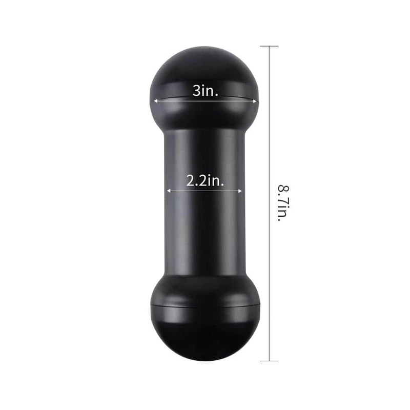 Training Master Double Side Stroker: Dupli Masturbator sa Vaginalnim i Analnim Otvorom - Lovetoy