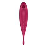 Twirling Pro Connect App crveni vibrator sa aplikacijom za kontrolu