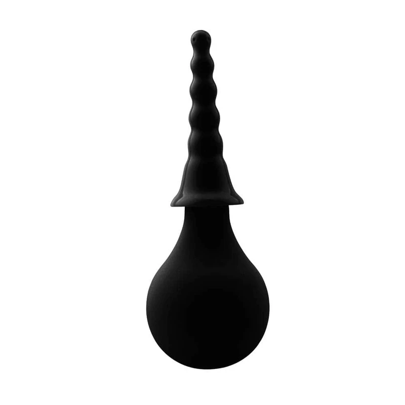 Uniseks analni tuš sa dugim vratom 27cm - Crni 
