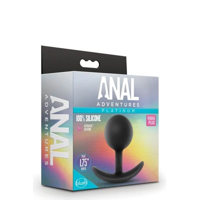 Vibra Plug za analne avanture - crni - Sexy Shop