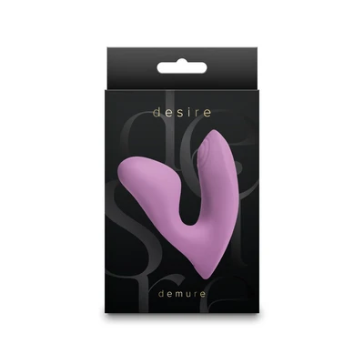 Vibrator Demure - ljubičasti, vodootporni, sa duplim motorima - NS Toys - Sexy Shop