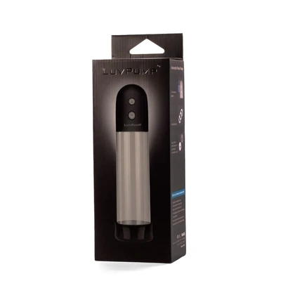 Vibrirajuća vodootporna penis pumpa Realov - prozirna 29cm - Sexy Shop