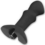 Vibrirajući analni masažer Prostate Stud - 10 brzina, vodootporan, crni