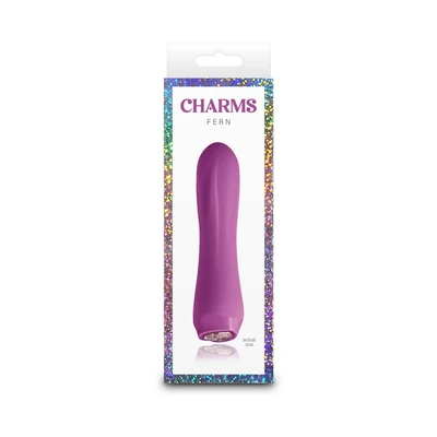 Vibrirajući čarobni vibrator Ruby - ljubičasta, vodootporan - Sexy Shop