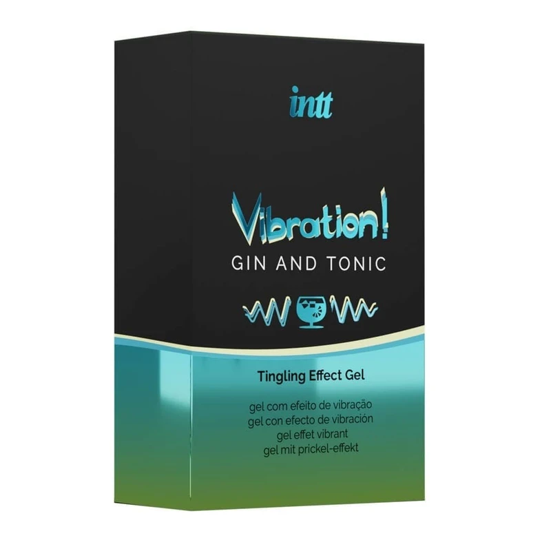 Vibrirajući gel za klitoris i penis - Gin Tonic 15ml