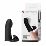 Vibrirajući prstni pokrivač Pretty Love Adonis - crni
