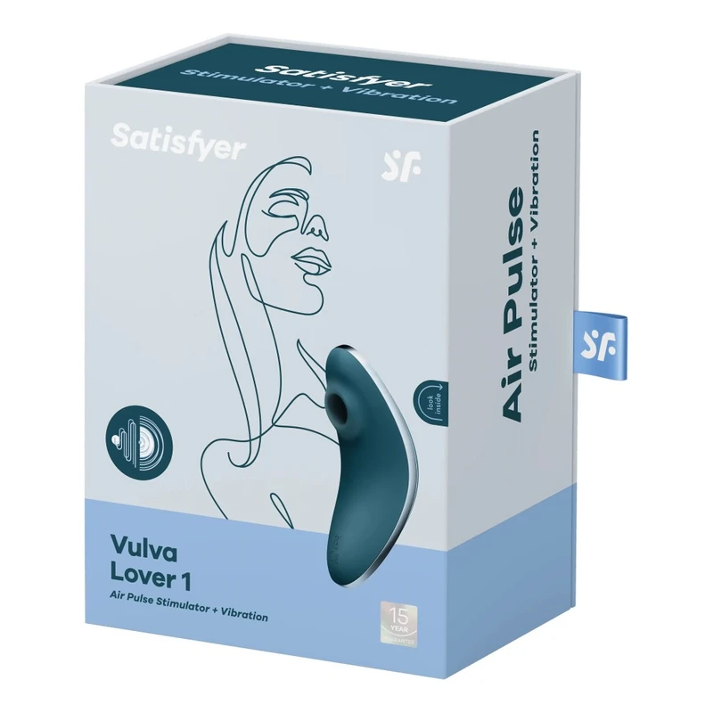 Vulva Lover 1 plavi vibrator sa vazdušnim pulsacijama