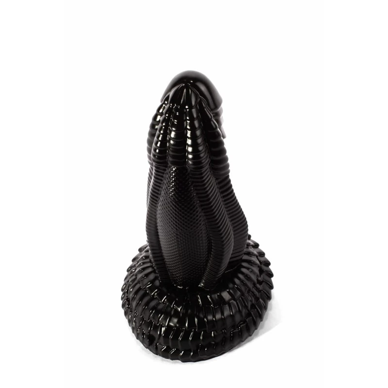 X-Men 21cm Super Size Dildo PVC Crni sa Vakuumskim Postoljem